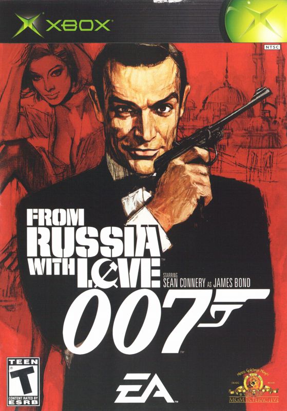 007: From Russia with Love box art for Xbox